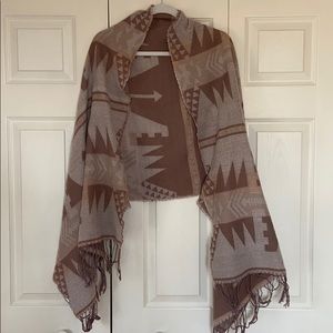 Garage Tribal Print Blanket Scarf